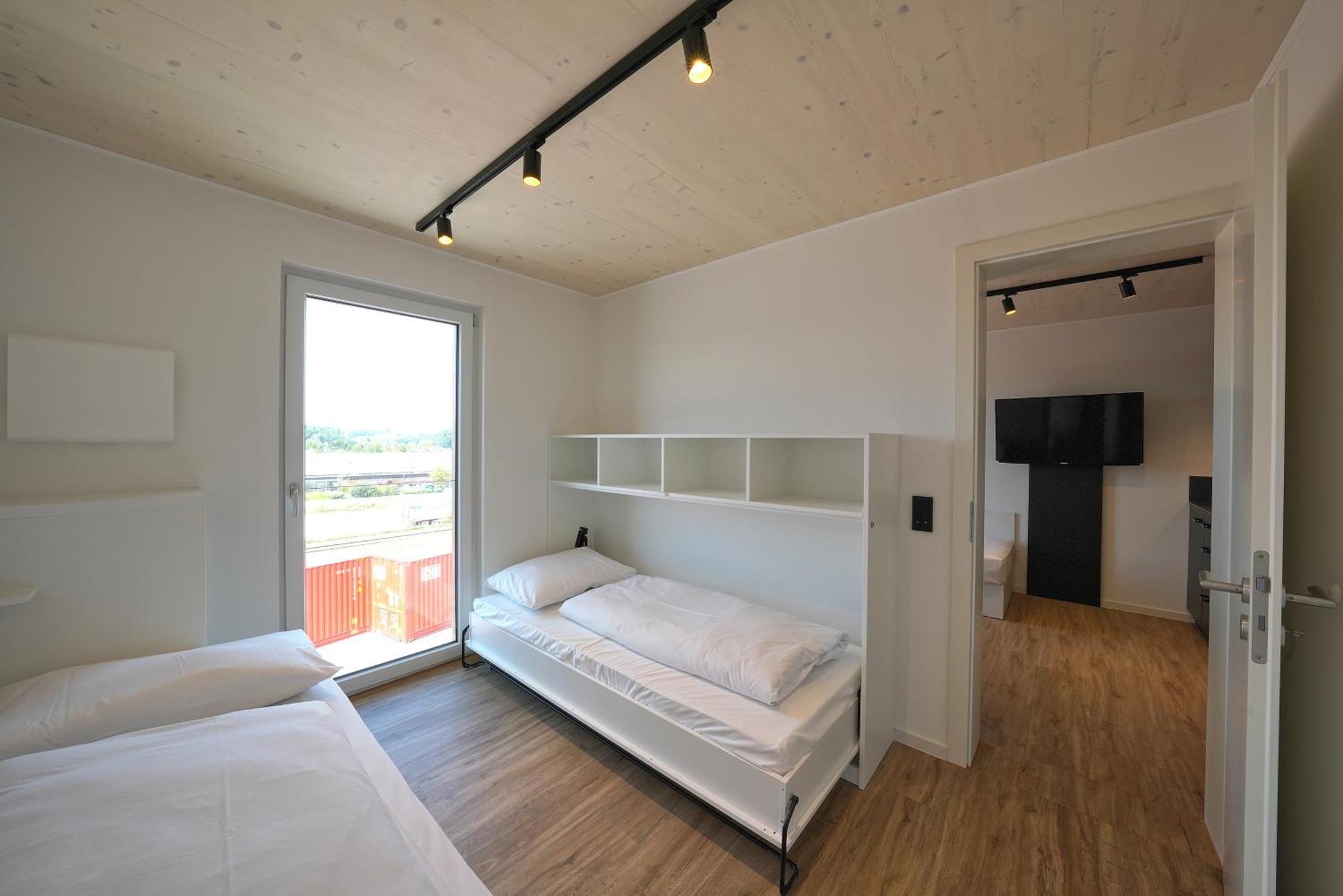 Aparthotel Timber One Boardinghouse Dorfen Exterior foto