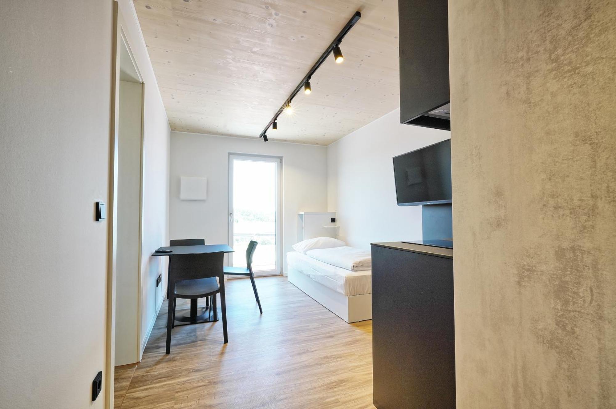 Aparthotel Timber One Boardinghouse Dorfen Exterior foto