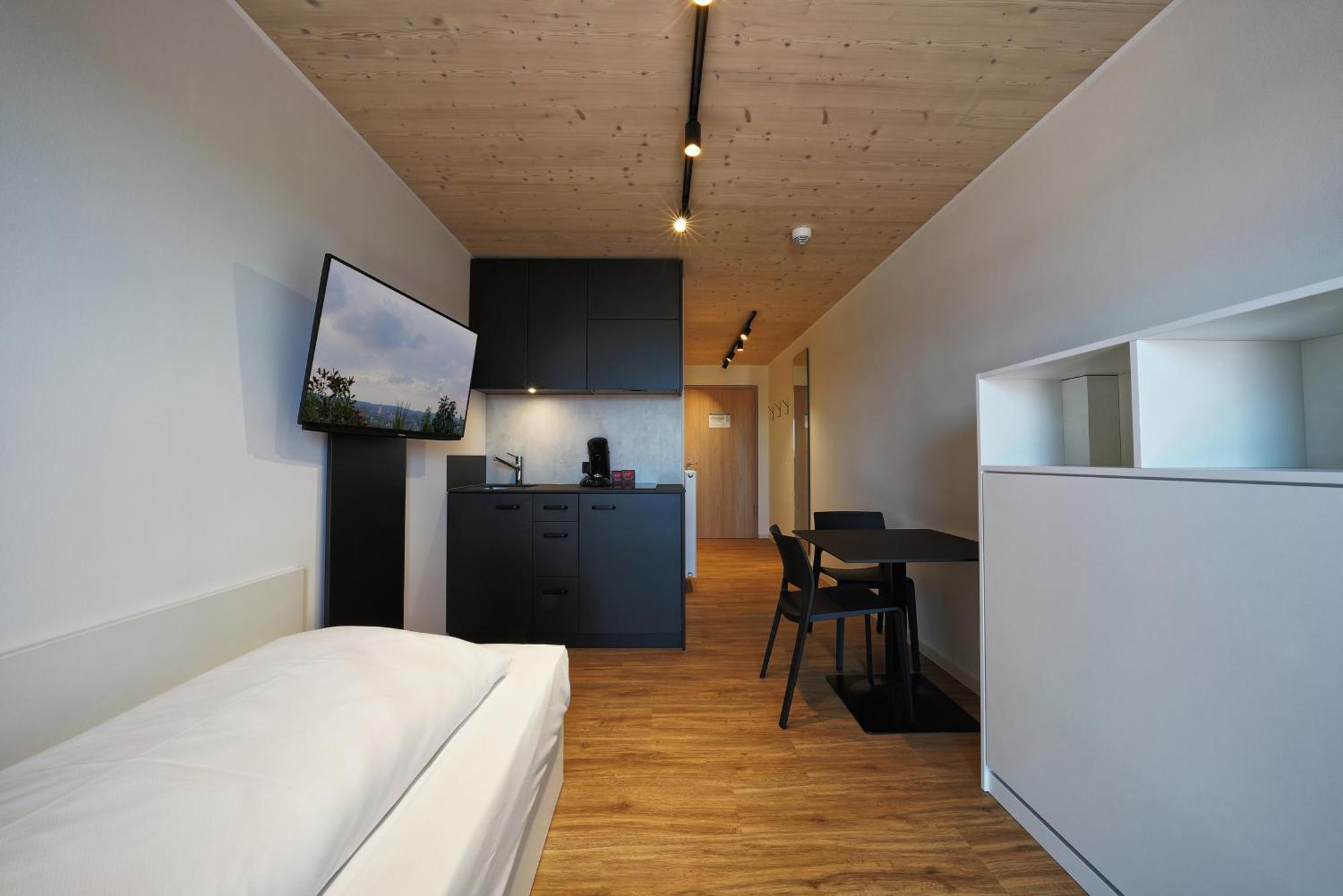 Aparthotel Timber One Boardinghouse Dorfen Exterior foto
