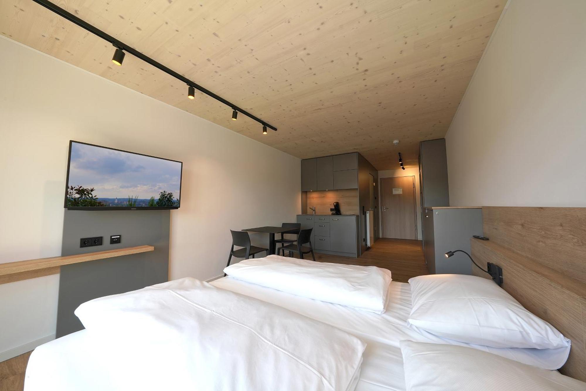 Aparthotel Timber One Boardinghouse Dorfen Exterior foto