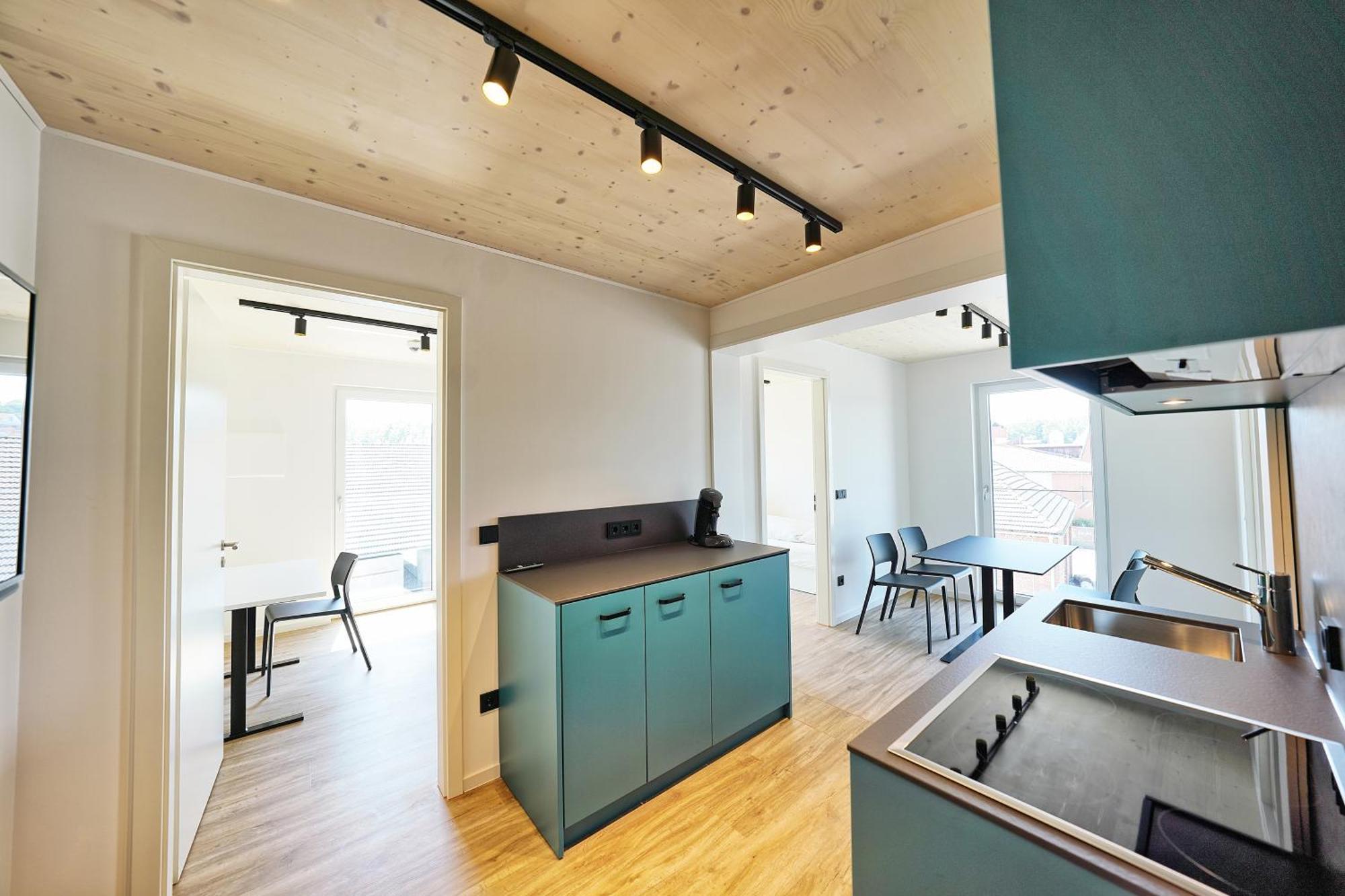 Aparthotel Timber One Boardinghouse Dorfen Exterior foto