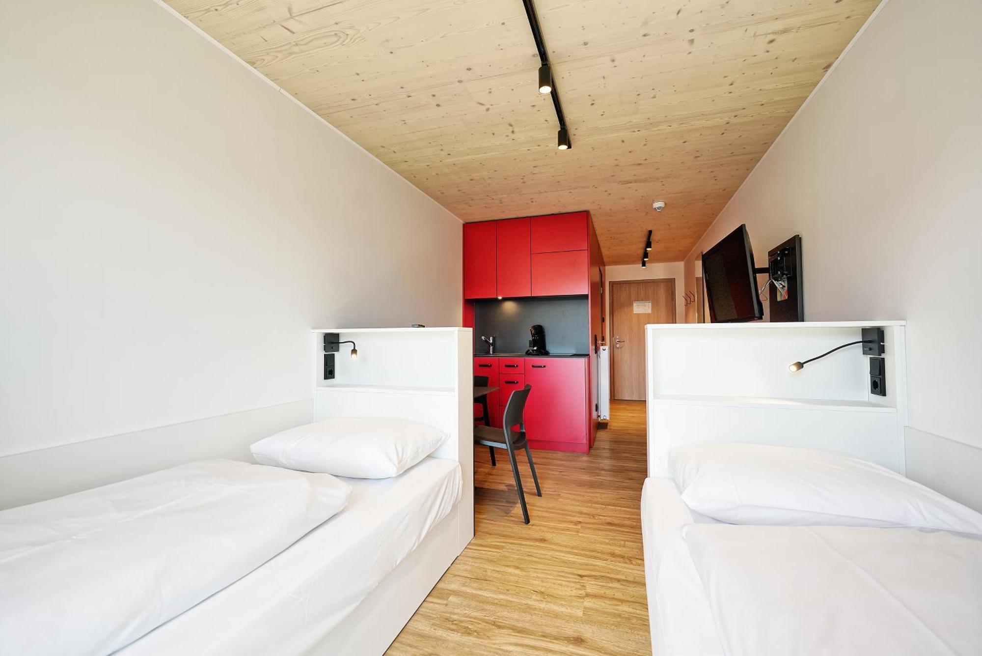 Aparthotel Timber One Boardinghouse Dorfen Exterior foto