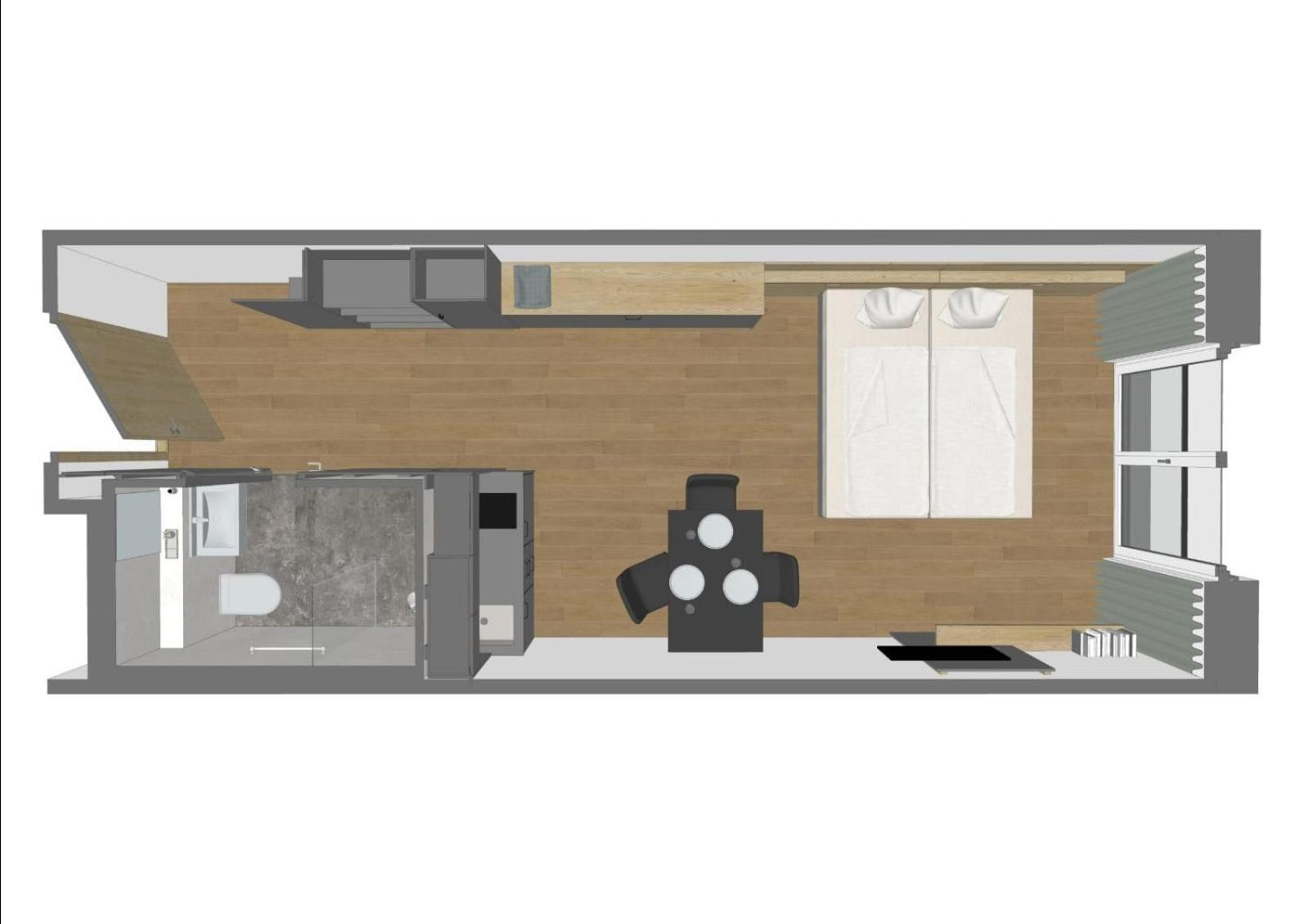 Aparthotel Timber One Boardinghouse Dorfen Exterior foto