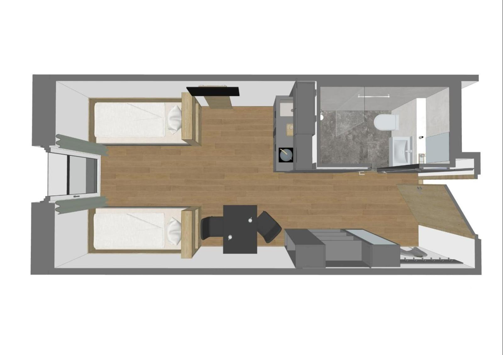 Aparthotel Timber One Boardinghouse Dorfen Exterior foto